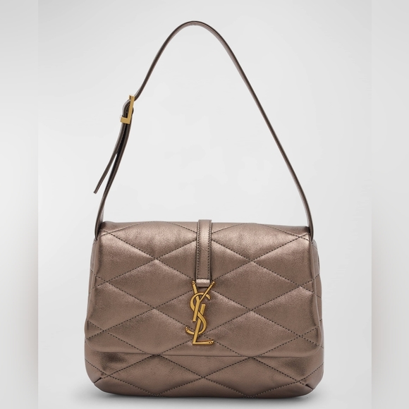 Yves Saint Laurent Handbags - NWT Saint LaurentLe 57 Flap YSL Satin Shoulder Bag